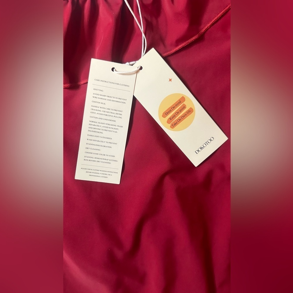 One Shoulder Ruffle One Piece Swimsuit - Picture 5 of 14